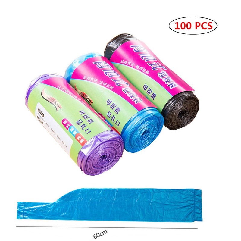 Handle Portable Plastic Trash Bags Garbage Garbage Garbage Bag Garbage