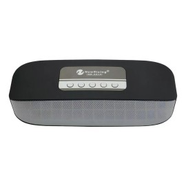 Aquila Bocina Bluetooth Portátil Con Luces Negro - Bb7780