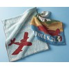 Marushin 1005037100 Face Towel, Ghibli Red Pig, 13.4 x 31.5