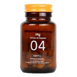 Abitü Glicinato De Magnesio 30 Cápsulas De 560 Mg C/u