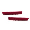 LST 2x reflector rear reflector bumper rear left right 263