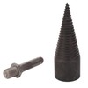 Wood Cone Punch Firewood Separation Detachable Round Shank Thread Drill