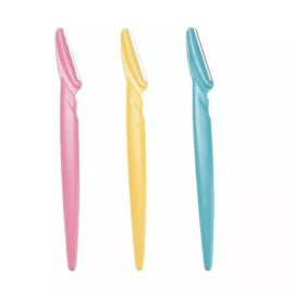 Unbranded 3pcs Portable Eyebrow Trimmer Hair Remover Set Women Face Razor Eyebrow Trimmers