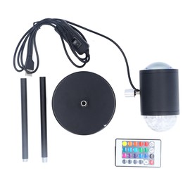 Water Ripple Projector Lights Dual Head 16 Color Decorative Sun Set Water Wave Effect Night Lights Projector with Remote Control for Wedding Party