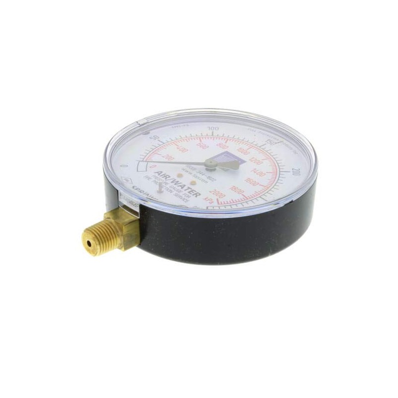 FPPI Air-Water Gauge, 0-300psi (UL & FM Approved)