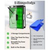 Clipboard with Storage,Heavy Duty Clip Boards 8.5x11 with 2 Storage