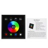 Wall Mounted Colorful RGBW LED Touch Panel Controller Dimmer Switch