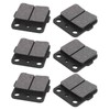 6PCS Front Rear Brake Pads 06435 HA5 671 High Strength