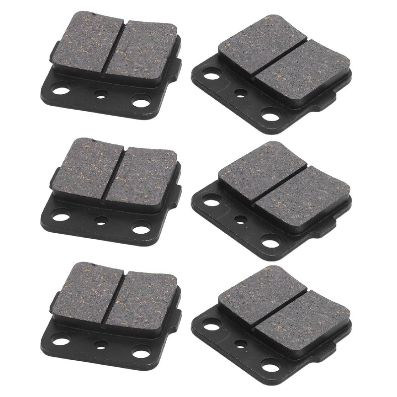 6PCS Front Rear Brake Pads 06435 HA5 671 High Strength