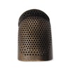 Clover Open Sided Thimble, Small, Brown, 6017