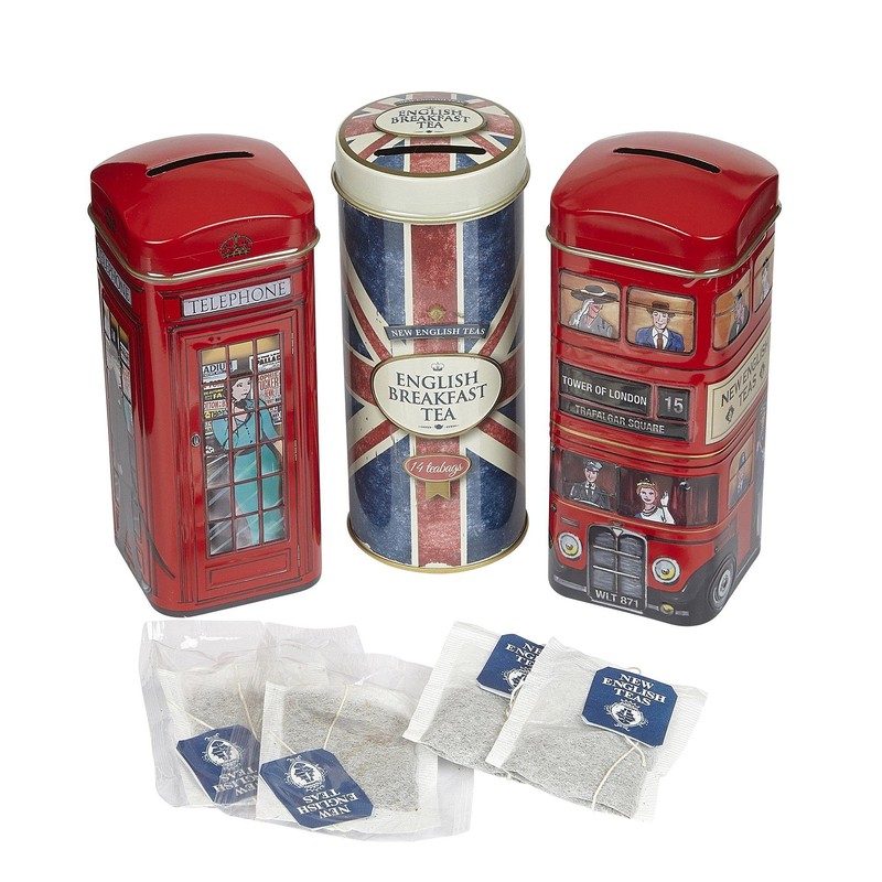 Heritage Tea Selection Triple Tea Tins of 14 Gift Pack