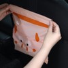 Car Trash Bags, 60pcs Easy Stick-On Disposable Car Garbage Bags,