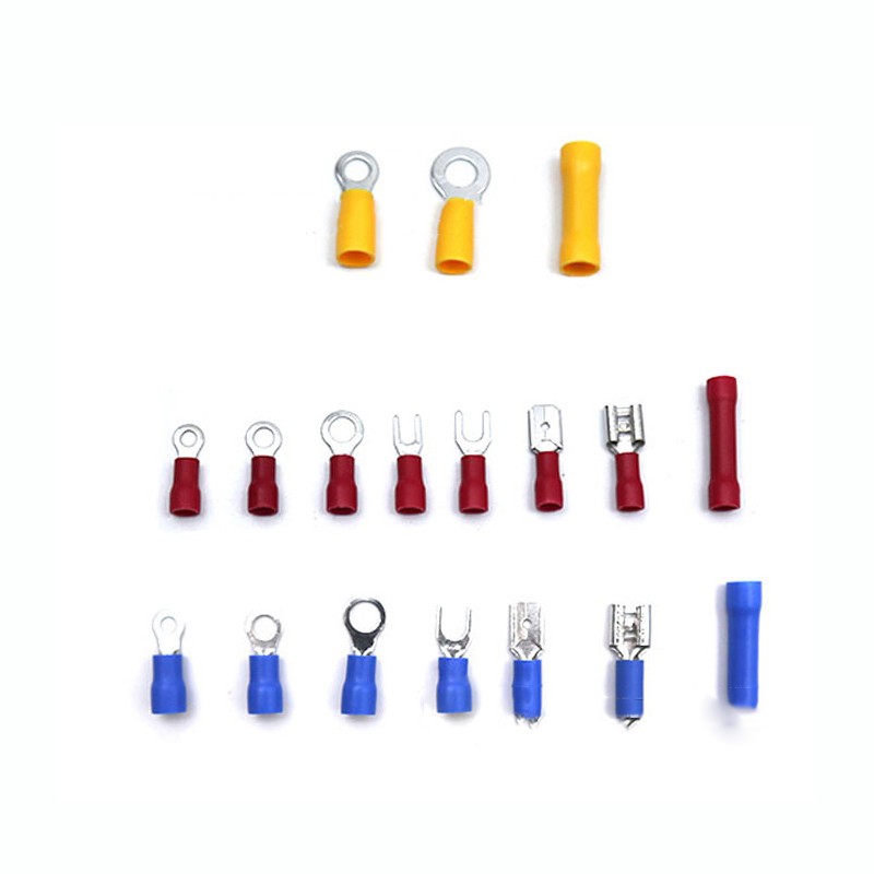 300PCS Electrical Crimp Connector Assortment Set Waterproof Ring Spade Butt