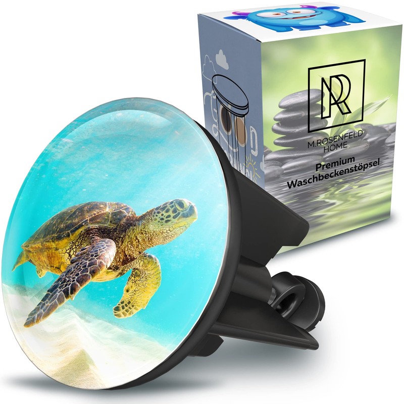 M. ROSENFELD HOME Universal Sink Plug 40 mm with Turtle