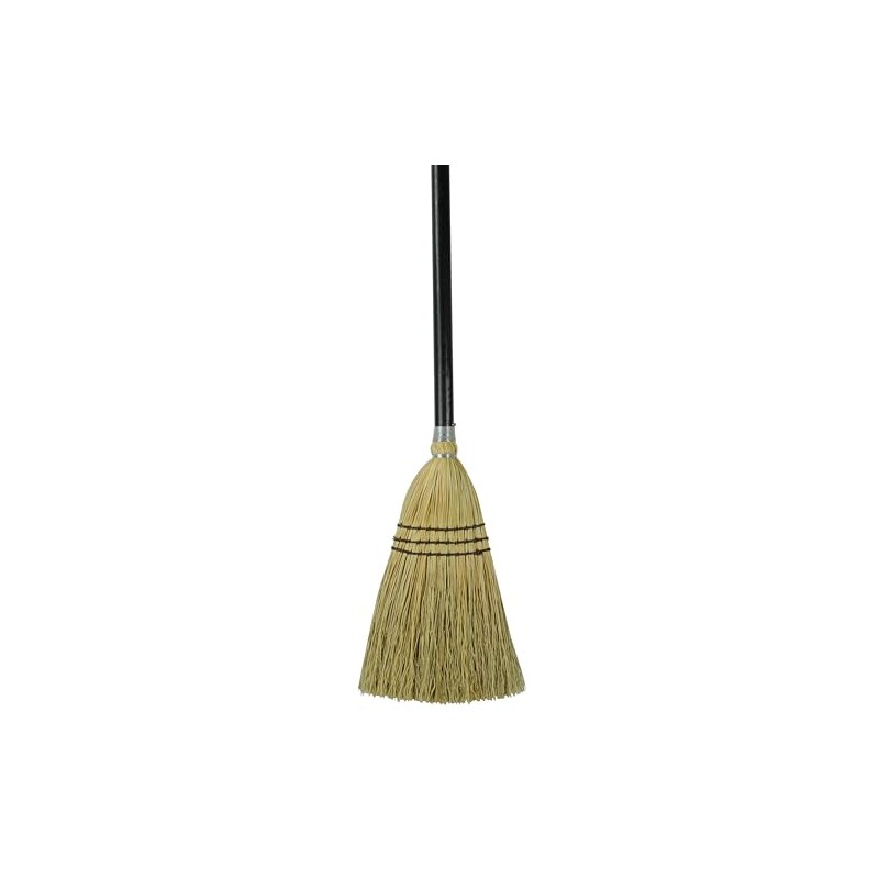 Rubbermaid Commercial Products Lobby Straw/Corn Broom Brown 38-Inch Indoor/Outdoor Broom