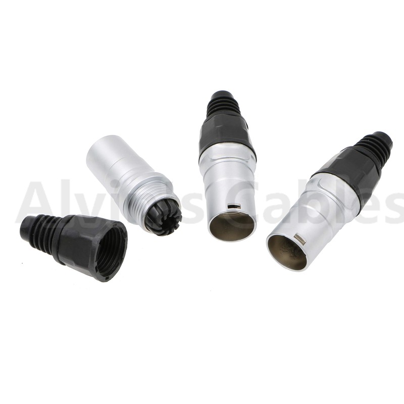 Alvin's Cables RJ45 Waterproof Connector Plug IP65 Ethernet Panel Mount