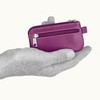MANAGE Leather Key Case with Coin Compartment and Key Ring