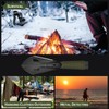 iunio Hiking Trowel, Camping, Backpacking, Portable Shovel, Multitool, Ultralight Camp