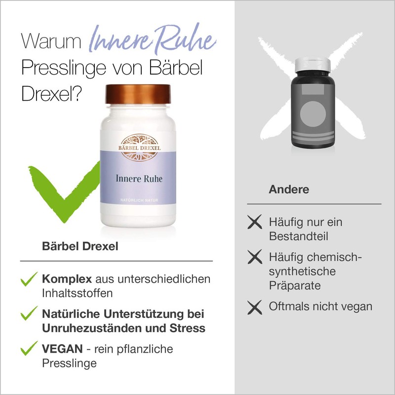 Inner Peace Tablets, Special Active Ingredient Complex with Passion Flower