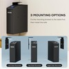 Mutak Gun Safe for Handgun, Slider Biometric Pistol Safe, 4