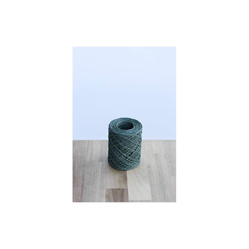 Green Coloured Bindwire Paper Covered Wire Roll 205 Metres by