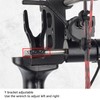 Drop Away Bow Rest Six Way Adjustable Aluminium Alloy Hunting