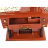 G Ganen Musical Sewing Machine Music Box Vintage Look (Brown-1)