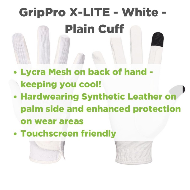 eGlove - eQUEST GripPro X-LITE Horse Riding Gloves - Lightweight,