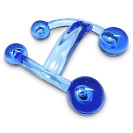 ResultSport Handy 4-Way Massage Tool: Massager for deep muslce and Trigger Point Release. Used for Neck, Back, and Foot.