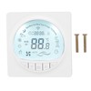 Floor Heating Thermostat Programmable Large LCD Display Plumbing Temperature Controller