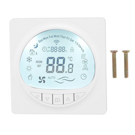 Floor Heating Thermostat Programmable Large LCD Display Plumbing Temperature Controller with 485 Communication