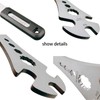 Bicycle Pedal Wrench, 6-in-1 Multi-Tool, 9/16 in, 10 mm/8 mm/6