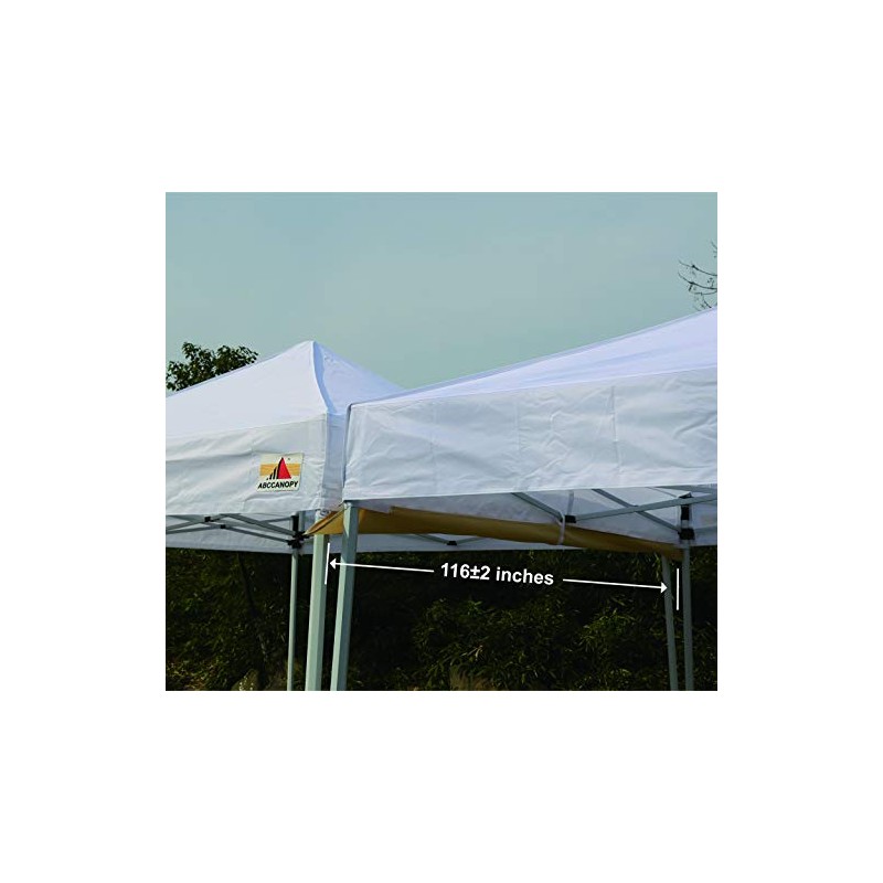 ABCCANOPY 10 Foot Canopy Rain Gutter for Pop up Canopy