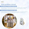 yrjns WR55X11132 WR55X25754 Refrigerator LED Light Fit for GE Refrigerator,