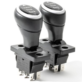 2 Pcs 6V 12V 24V Forward Reverse Switch Compatible with Power Wheels Forward, Stop,Reverse Gear Lever Forward Stop Back Switch Replacement Parts for Ride on Toys