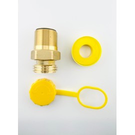 AFTERMARKET 420lb Propane Tank Fill Valve 420 Lb LPG 120 Gallon 1-1/4" NPT Filler ASME 1-3/4