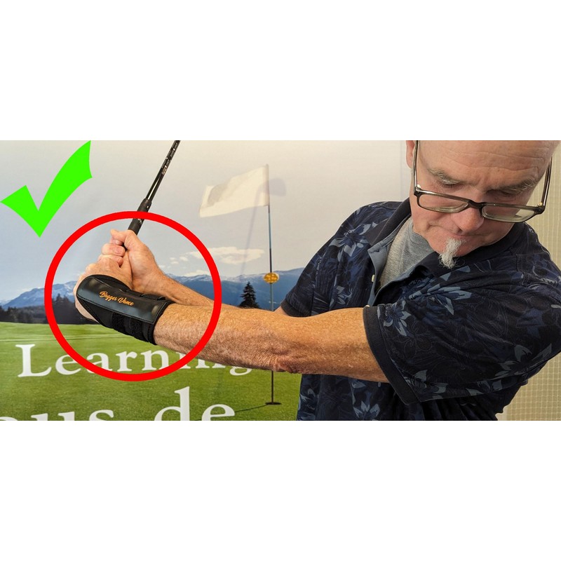 Bagger Vance Golf Training Cuff Effective Against Slice