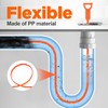 Forlivese 25 Inch Drain Snake,Drain Clog Remover,Sink Snake for Sewer