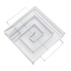 Rectangle Stainless Steel Cold Smoke Generator Barbecue Net BBQ Grill