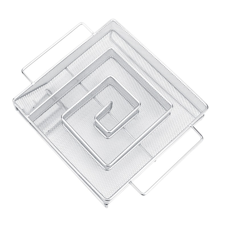 Rectangle Stainless Steel Cold Smoke Generator Barbecue Net BBQ Grill