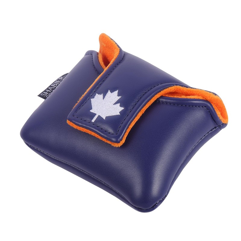 SHABIER Dark Blue Golf Large Mallet Headcover with NO.97 Design
