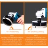 4-1/2" Diamond Hole Saw, 115mm Tile Hole Saw Drill Bit