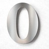 N-02-0-E Stainless Steel House Number 0 - Solid, Weatherproof and
