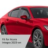 Voron Glass in-Channel Extra Durable Rain Guards for Acura Integra