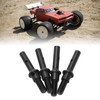4Pcs Steel Front Rear Portal Stub Axle Drive Shaft for