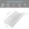 YENING Waterproof Baby Diaper Changing Pad for Dresser with Washable