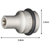 Tone 4ATX-E10 Torx Socket for Impact, 1/2-inch (12.7 mm) Drive: