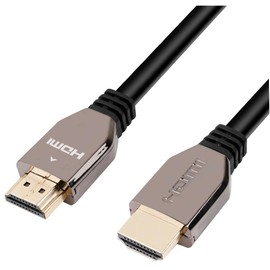 Pro Signal Ultra High Speed HDMI Cable 1m – 8K@60Hz, 4K@120Hz, 48Gbps, HDR, ARC, eARC, Gold-Plated, Zinc Alloy Headshells – Black (PSG3324-HDMI-1M)