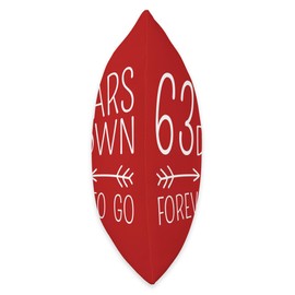 63rd Wedding Anniversary Gift 63 Years Down Forever to Go 63rd Husband Wife Anniversary Throw Pillow, 18x18, Multicolor