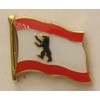 Pin Badge Flag Berlin Bear Berlin City Flag Pin Badge
